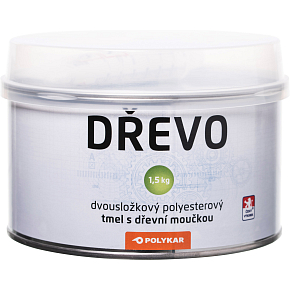 Polykar Dřevo dwuskładnikowy filler do drewna, szlifowalny, 1,5 kg