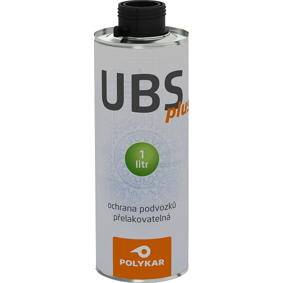 Polykar UBS natrysk na podvozku, černý, 1 l