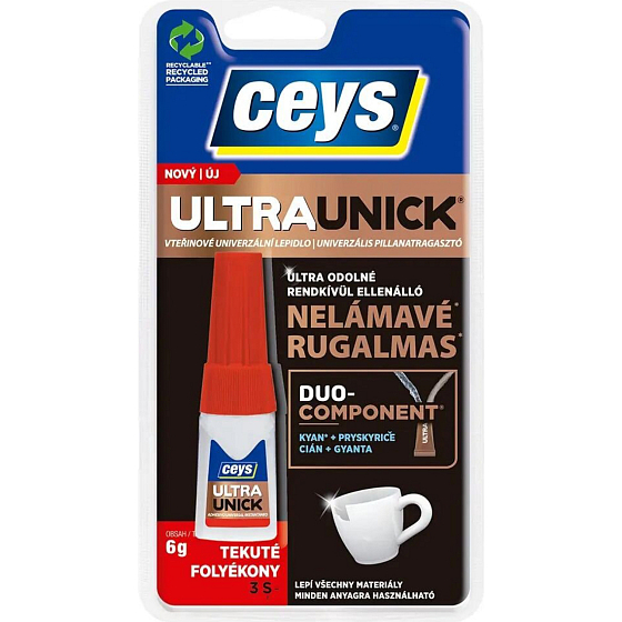 Ceys UltraUnick Liq sekundowe klej, 6 g