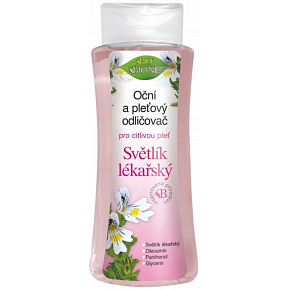 Bione Cosmetics Świetlik lekarski i kwas hialuronowy demakijaż do oczu i twarzy dla wszystkich typów skóry 255 ml