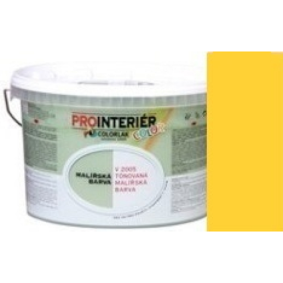 Colorlak Prointeriér Color V2005 0650 Okrová tónovaná interiérová malířská barva 7 + 1 kg