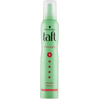 Taft Volume Mega, pianka do stylizacji z efektem podwójnego uniesienia, siła utrwalenia 5, 200 ml