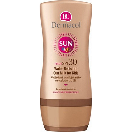 Dermacol Sun Kids SPF30 voděodolné mléko na opalování pro děti 200 ml