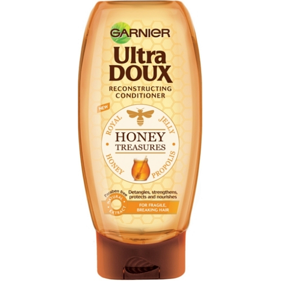 Garnier Ultra Doux Trésors de Miel balzám pro oslabené a lámavé vlasy 200 ml