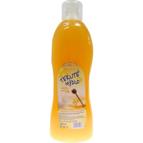 Elegance Mleko i Miód płynne mydło 1 l