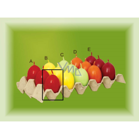Lima Aromatické vajíčko svíčka červená A 40 x 60 mm 1 kus Lima Aromatické vajíčko svíčka červená A 40 x 60 mm 1 kus