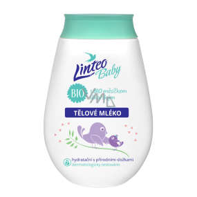 Linteo Baby Bio Sensitive Měsíček lékařský tělové mléko 250 ml