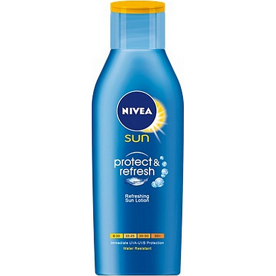 Nivea Sun Protect & Refresh OF30+ osvěžující mléko na opalování vysoká ochrana 200 ml