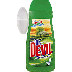 Dr. Devil Apple Fresh, żel WC + koszyk, 400 ml