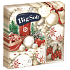 Big Soft Papírové ubrousky 2 vrstvé 33 x 33 cm 20 kusů Vánoční Svíčky a baňky bílo-červené