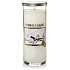 Yankee Candle Vanilla - Vanilka décor vonná svíčka velký válec sklo 75 mm 566 g
