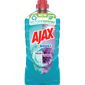 Ajax do podłóg i powierzchni Boost Vinegar Lavender uniwersalny, ocet winny i lawenda, 1 l