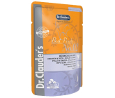 Dr. Clauders Kuře a kachna v omáčce kompletní krmivo s kousky masa pro kočky kapsička 100 g