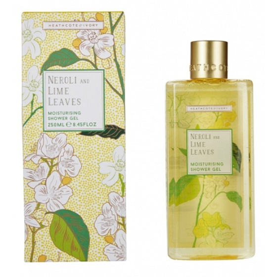 Heathcote & Ivory Neroli & Lime Leaves hydratační sprchový gel 250 ml