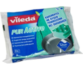 Vileda Pur Active gąbka do naczyń Teflon średnia 2 sztuki