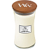 WoodWick Coconut & Tonka - Kokos a tonka boby vonná svíčka s dřevěným knotem a víčkem sklo velká 609 g