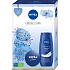 Nivea Creme Care krém pro základní péči 75 ml + krémový sprchový gel 250 ml, kosmetická sada pro ženy