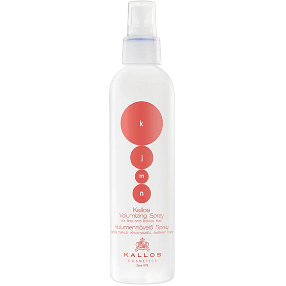 Kallos KJMN Volumizing spray do włosów cienkich 200 ml
