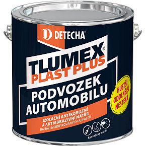 Tlumex Plast Plus farba antykorozyjna do samochodów i podwozi, czarna, 2 kg