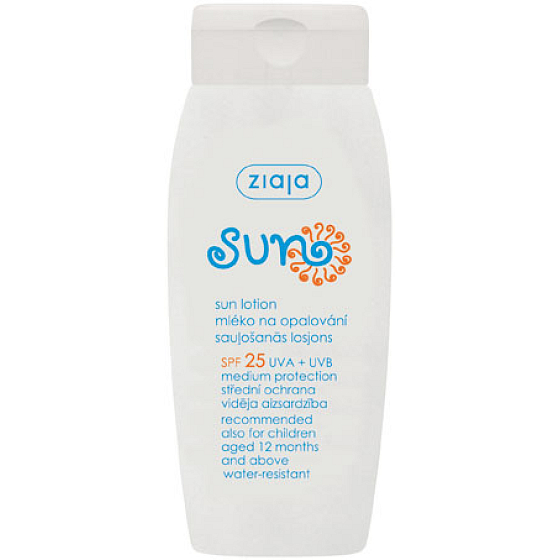 Ziaja Sun SPF 25 mléko na opalování střední ochrana 150 ml