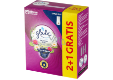 Glade True Scent Relaxing Zen mini sprej náhradní náplň 3 x 10 ml