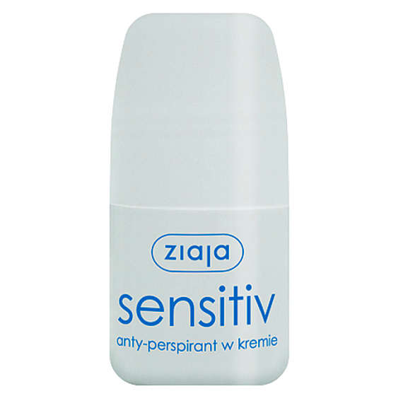 Ziaja Sensitive Creamy kulkowy antyperspirant dezodorant roll-on dla kobiet 60 ml