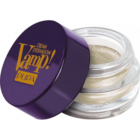 Pupa Paris Experience Vamp! Cream Eyeshadow krémové oční stíny 001 Gold 4,5 g