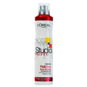 Studio Line Fix & Shine silná fixace Klasický styling lak na vlasy s leskem 250 ml Studio Line Fix & Shine silná fixace Klasický styling lak na vlasy s leskem 250 ml