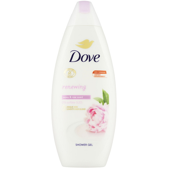 Dove Purely Pampering Smetana a pivoňka sprchový gel 250 ml