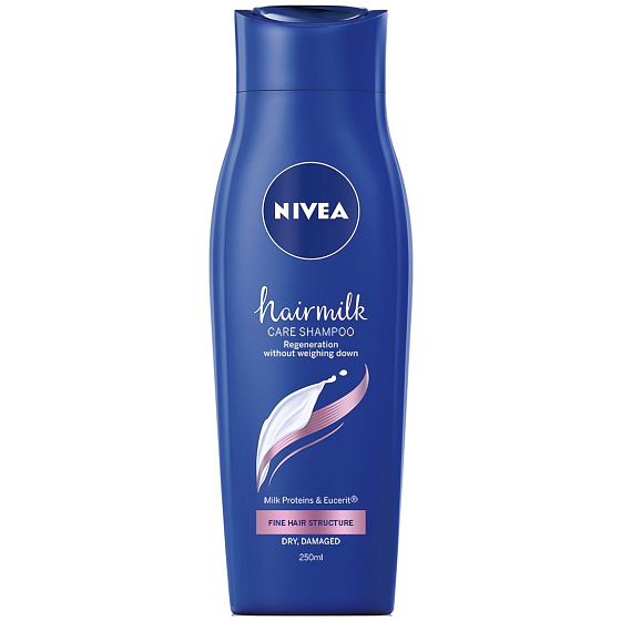 Nivea Hairmilk Pečující šampon pro jemné vlasy 250 ml