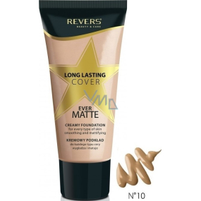 Revers Long Lasting Cover Foundation make-up 10 Tan 30 ml Revers Long Lasting Cover Foundation make-up 10 Tan 30 ml