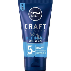 Nivea Men Craft Stylers gel na vlasy s matným efektem 150 ml