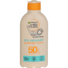Garnier Ambre Solaire Eco Designed Protection SPF50 mléko na opalování 200 ml Garnier Ambre Solaire Eco Designed Protection SPF50 mléko na opalování 200 ml