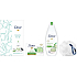 Dove Beauty For All Fresh Refreshing sprchový gel 250 ml + Go Fresh toaletní mýdlo 100 g + mycí houba, kosmetická sada pro ženy