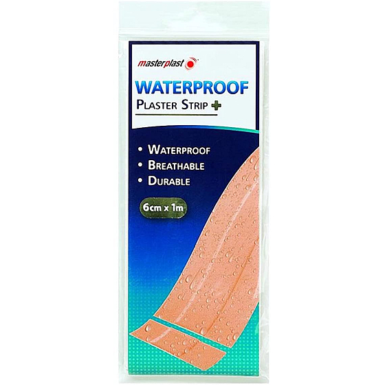 Masterplast Waterproof Plaster Strip náplast voděodolná 6 cm x 1 m