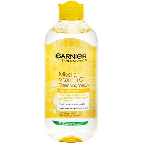 Garnier Skin Naturals Witamina C Micelarny płyn do demakijażu micelarny dla zmęczonej i znużonej skóry 400 ml