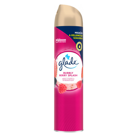 Glade Bubbly Berry Splash - Leśne owoce i szampan - odświeżacz powietrza w sprayu 300 ml