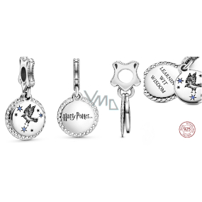 Zawieszka ze srebra 925 Harry Potter - Ravenclaw + cyrkonią, 2w1 charms do bransoletki Zawieszka ze srebra 925 Harry Potter - Ravenclaw + cyrkonią, 2w1 charms do bransoletki