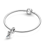 Charm Srebrna 925 Disney Kopciuszek breloczek, zawieszka na bransoletkę