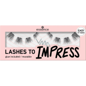 Essence Lashes To Impress sztuczne rzęsy 08 Pre-Cut Lashes 8 sztuk