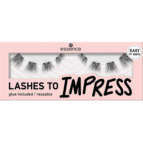 Essence Lashes To Impress sztuczne rzęsy 08 Pre-Cut Lashes 8 sztuk