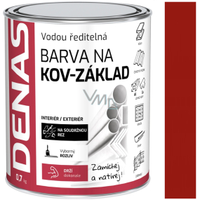 Denas antikorozní barva na kov 0840 Červenohnědá 700 g Denas antikorozní barva na kov 0840 Červenohnědá 700 g