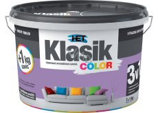 Het Klasik Color malířská barva, 0347 fialová, 7+1 kg