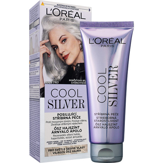 L'Oréal Cool Silver farba do włosów Perłowa biała