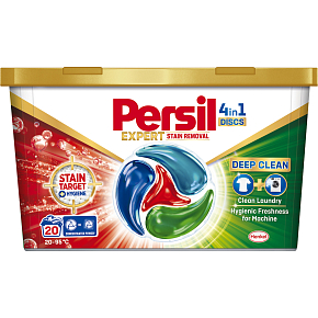 Persil kapsułki do prania Discs 4w1 Deep Clean Expert Stain Removal 20 prań