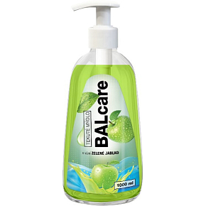 Balcare Zielone jabłko płynne mydło z dozownikiem 1 l