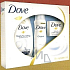 Dove Original deodorant sprej 150 ml + sprchový gel 250 ml + mýdlo 100 g, kosmetická sada