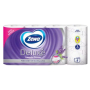 Zewa Deluxe Aqua Tube Lawendowe Marzenia perfumowany papier toaletowy 150 listków 3 warstwowy 8 sztuk, rolka, którą można spłukać