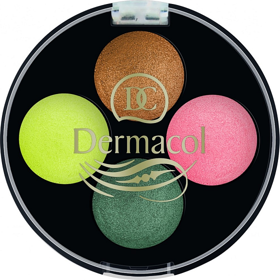 Dermacol Quattro Baked Eye Shadows oční stíny 07 5 g