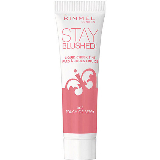 Rimmel London Stay Blushed! tvářenka 002 Touch of Berry 14 ml